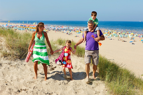 Vakantie strand met kinderen