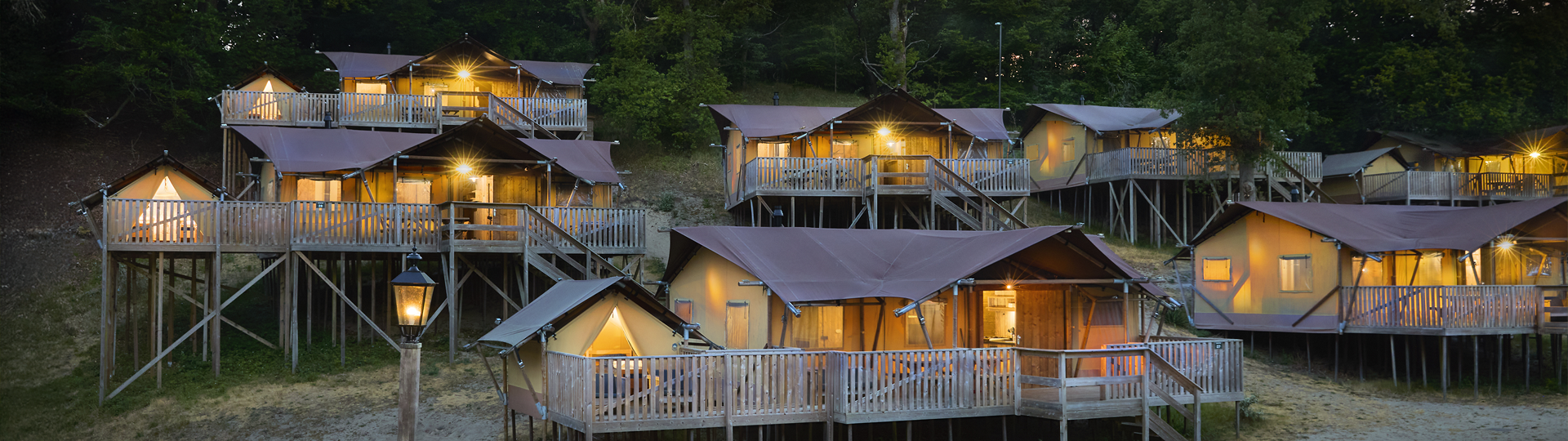 Nog meer luxe? Bekijk onze Glamping accommodaties