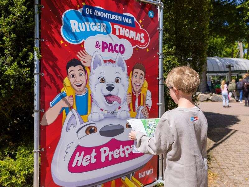 Op de foto bij speciale fotopunten 