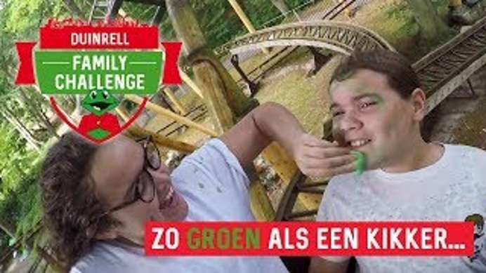 ZO GROEN ALS EEN KIKKER IN...